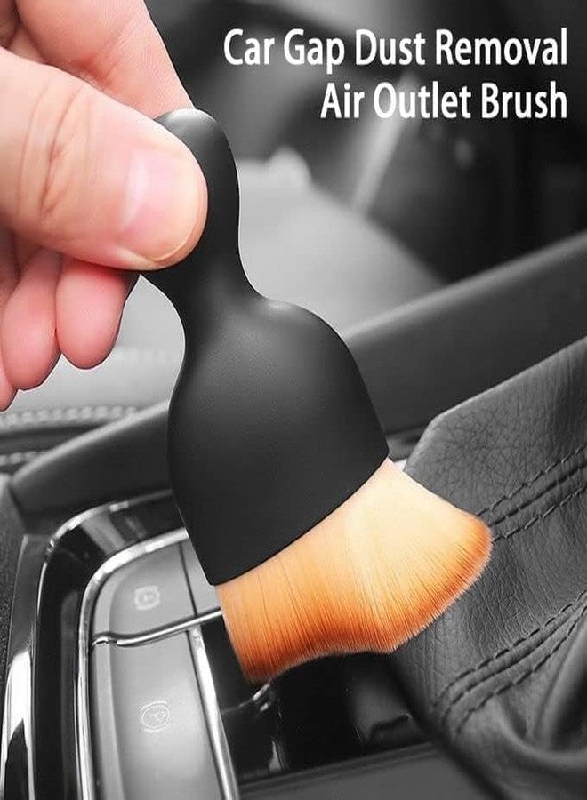 TNEMEC Car Interior Cleaning Mini Brush - Small AC Vent Cleaner Scratch Free Duster for Cleaning, PC, Laptop, Keyboard Mini Dust Cover Tool Cover, Brush, Brushes, Auto Soft Bristles Dusting Car, Home - Image 4